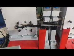 Machine à aplatir les extrémités de l'arbre